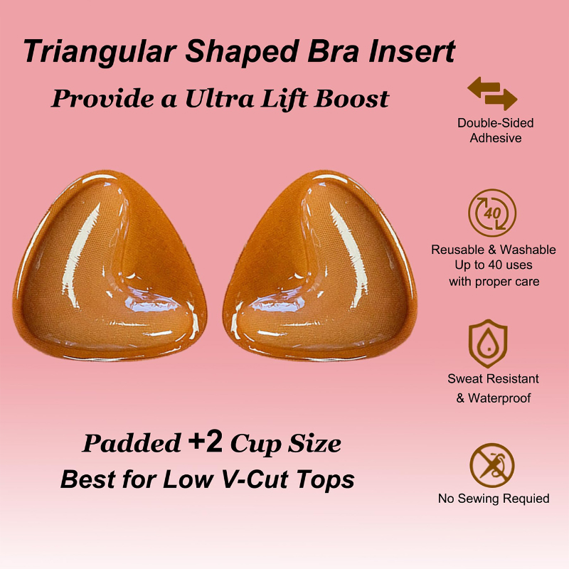 Push Up Bra Silicone - Kave 1/2 Pairs Double Sided Sticky