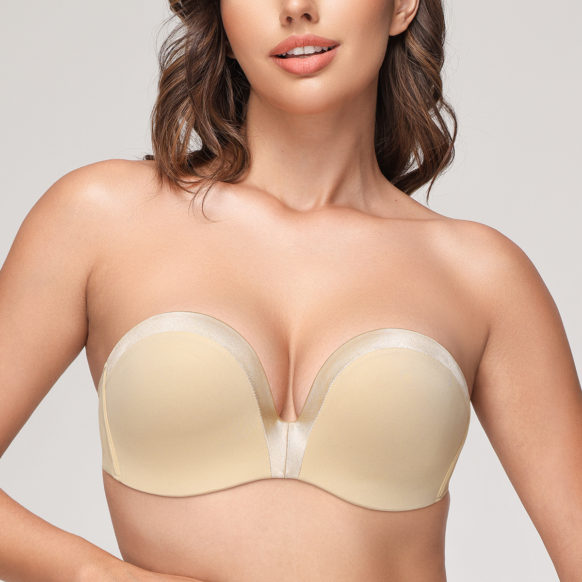 Convertible Bra Multiway - Wingslove Women Strapless Push Up Bra