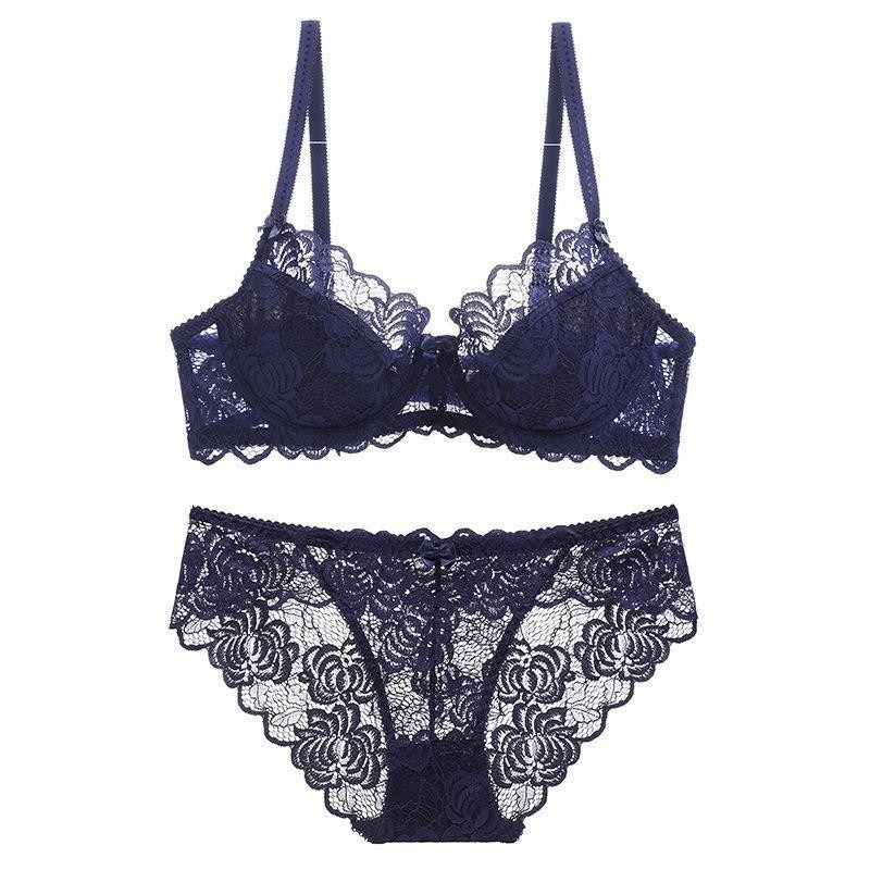 Cotton Bra Everyday - Sexy Lace Lingerie Set for Women's