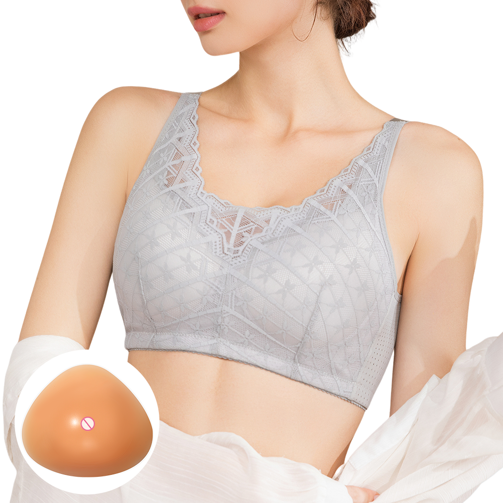 Mastectomy Bra Pocket - Bra With Fake Breast Form Mastectomy