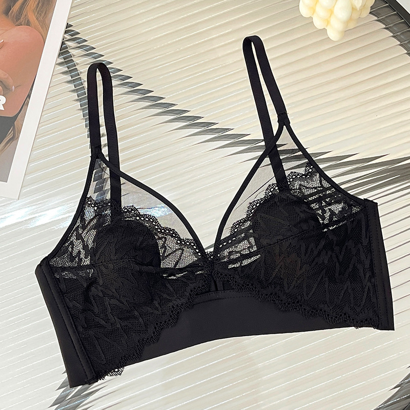 T Shirt Bra Seamless - Sexy Lace Crop Top Deep V
