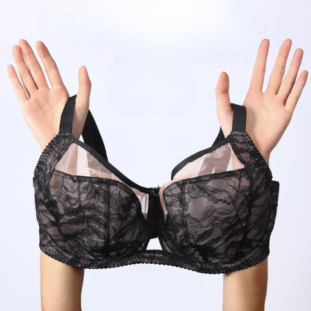 Minimizer Bra Women - Lightweight Plus Size Bra Soft Steel