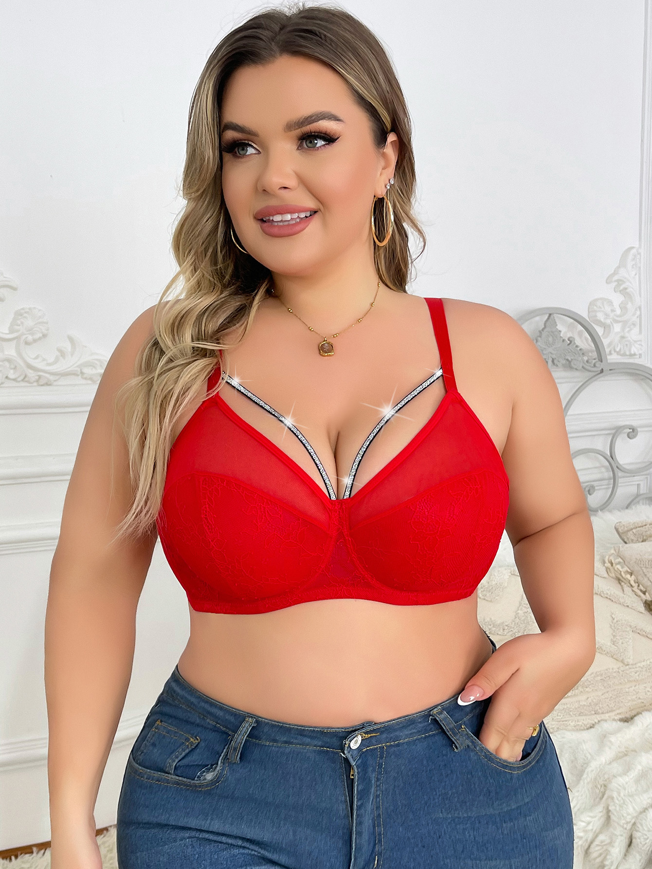 Minimizer Bra Women - Women's Plus Size Underwear With Half