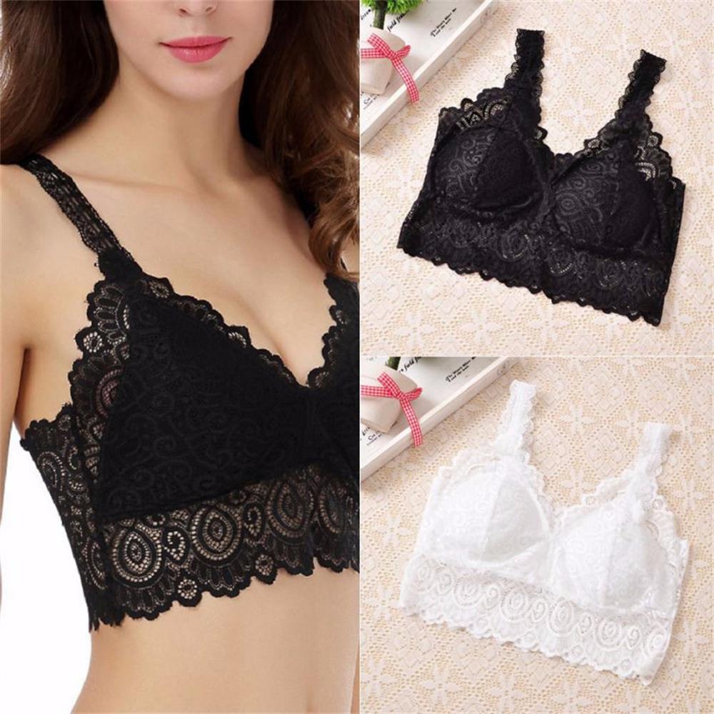 T Shirt Bra Seamless - Summer Women Lace Cotton Tank Tops