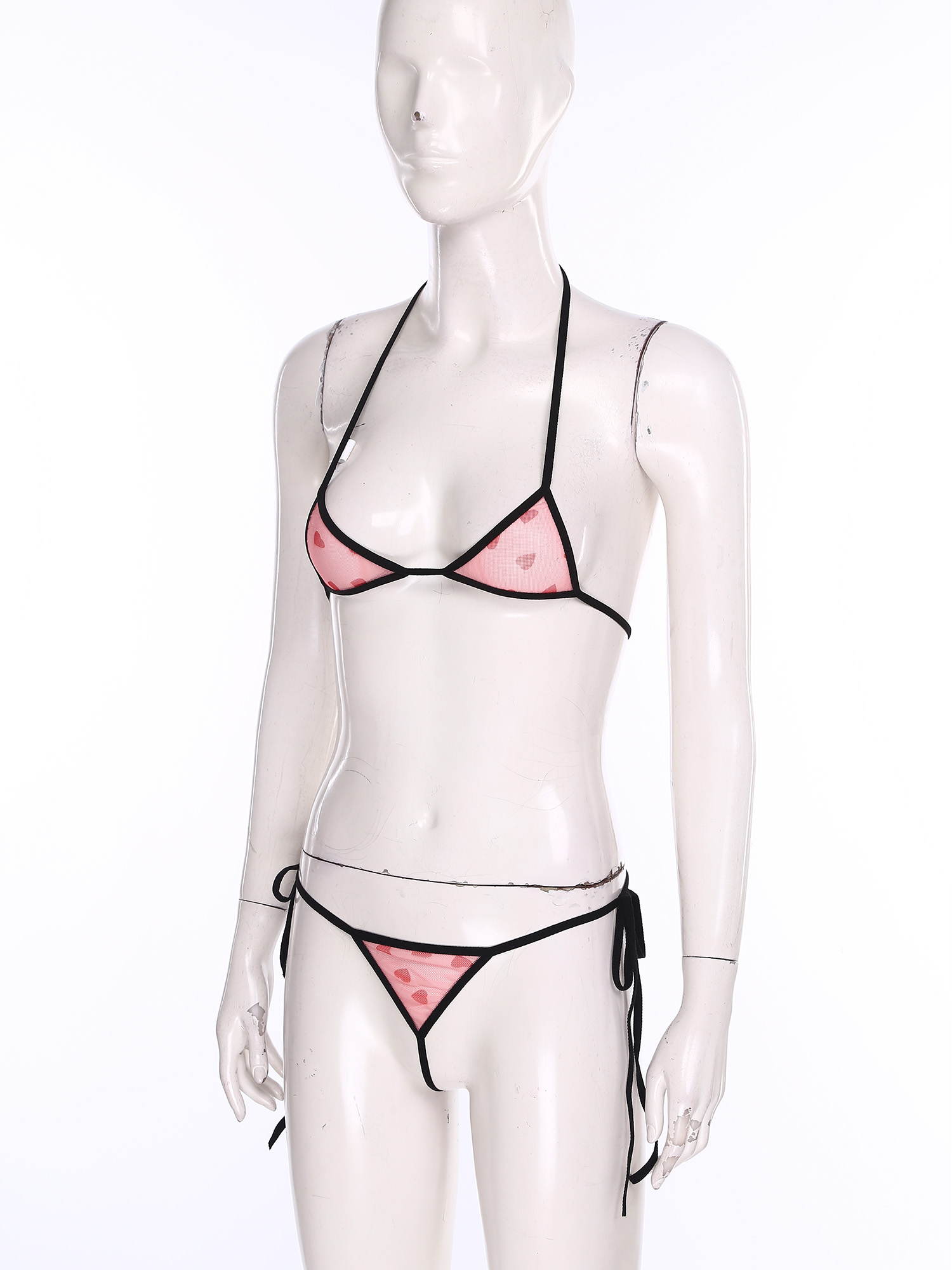 Womens Micro Mini Bikini Linge - đánh giá và giá Sheer Mesh Bra