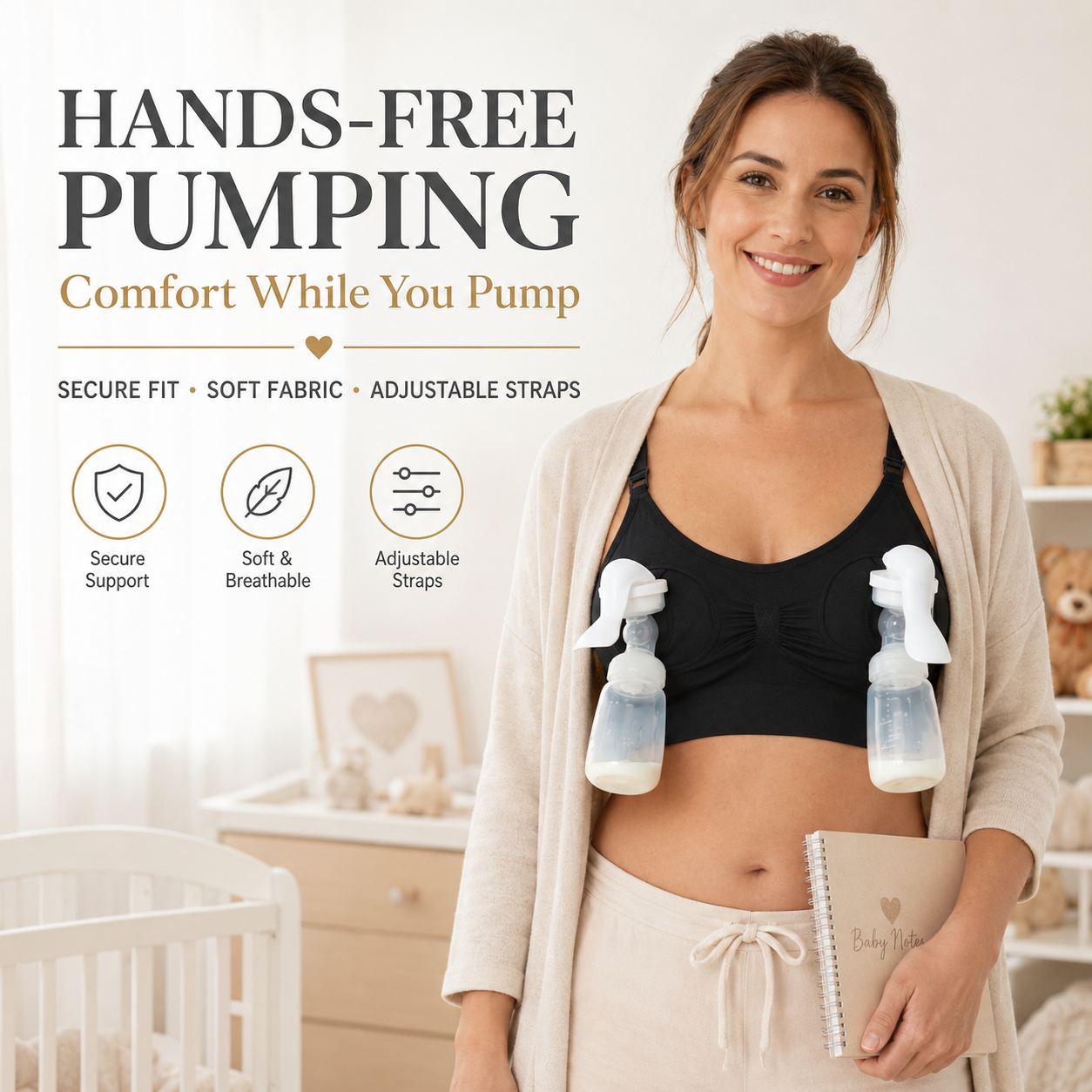 Hands Free Pumping Bra Adjusta - đánh giá và giá Nursing Bra Clip