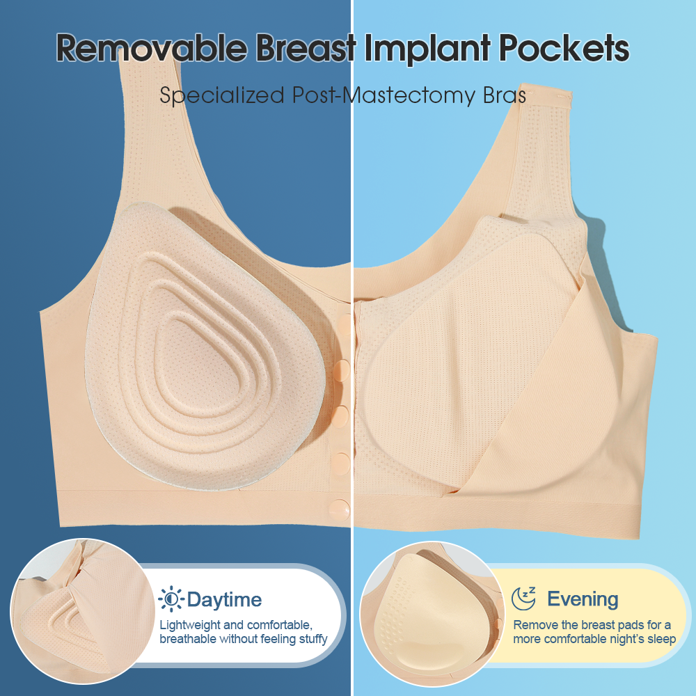 LERVANLA Mastectomy Bra With B - đánh giá và giá Mastectomy Bra Pocket