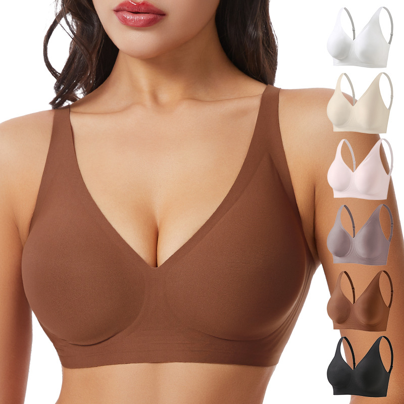 Women's Deep V Jelly Seamless  - đánh giá và giá Wirefree Bra Comfort