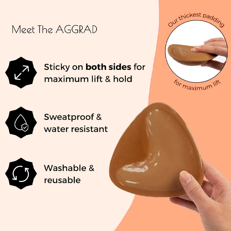 Kave 1/2 Pairs Double Sided St - đánh giá và giá Push Up Bra Silicone