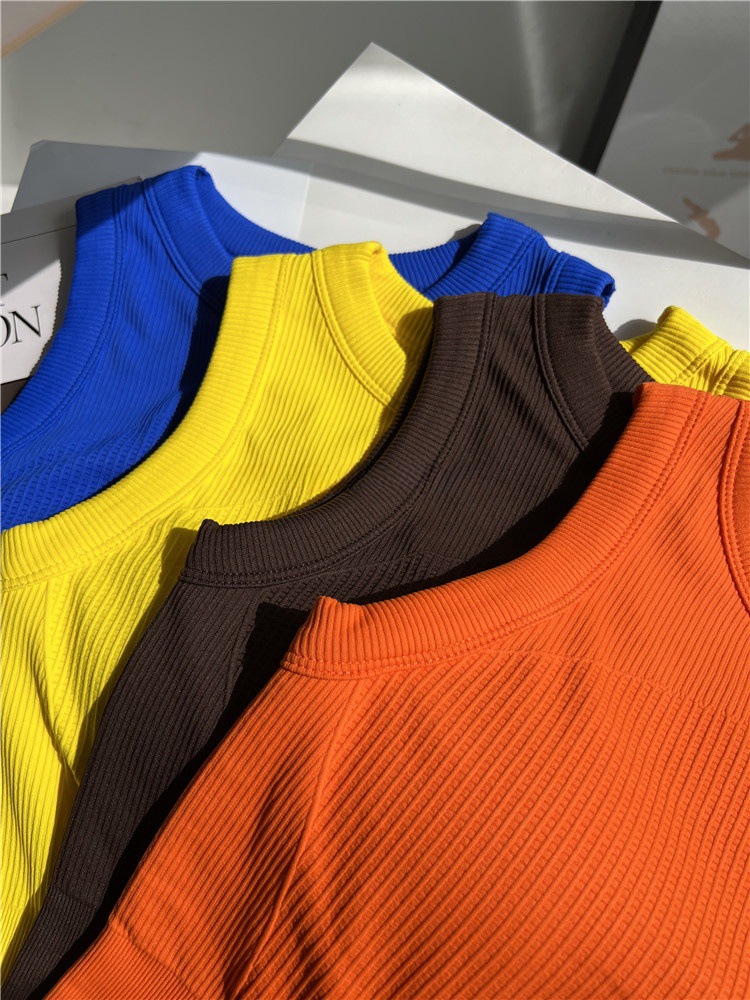 Women's Candy-Colored Yoga Tan - đánh giá và giá T Shirt Bra Seamless