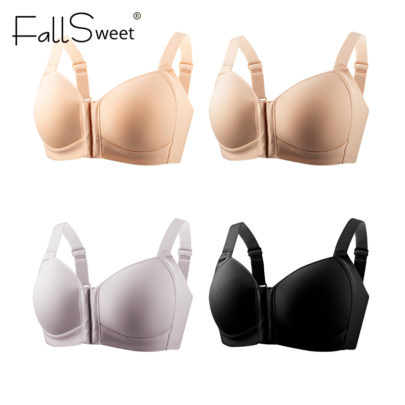 FallSweet Plus Size Wireless F - đánh giá và giá Minimizer Bra Women