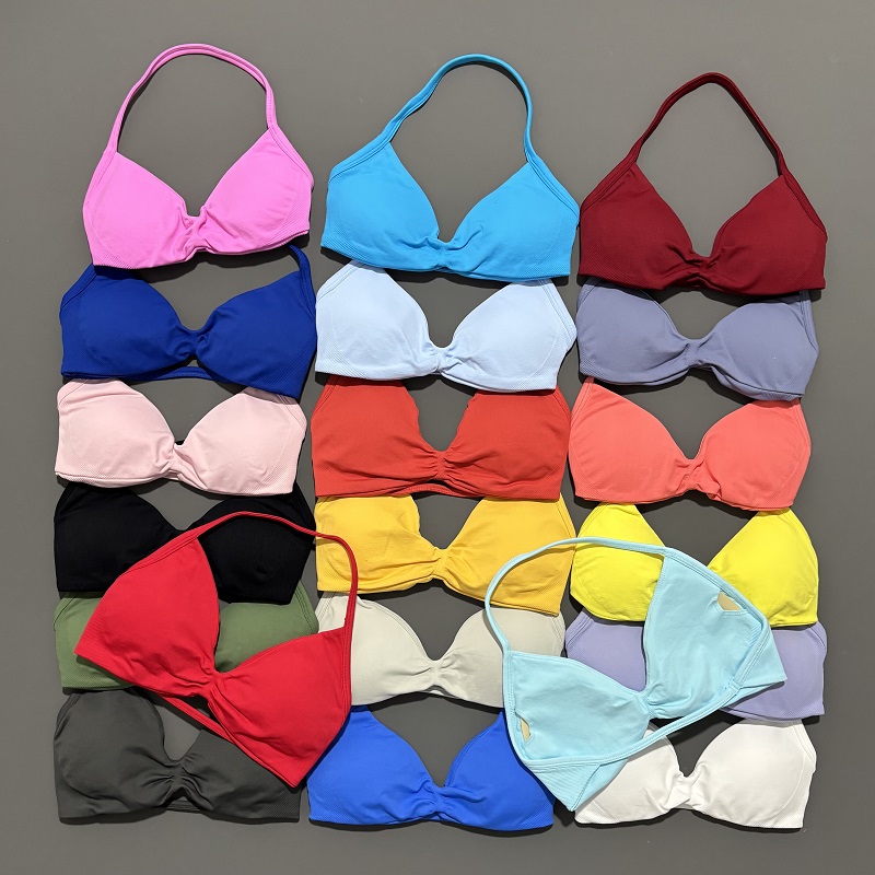 Sports Strappy Bra Yoga Underw - đánh giá và giá Sports Bra Racerback
