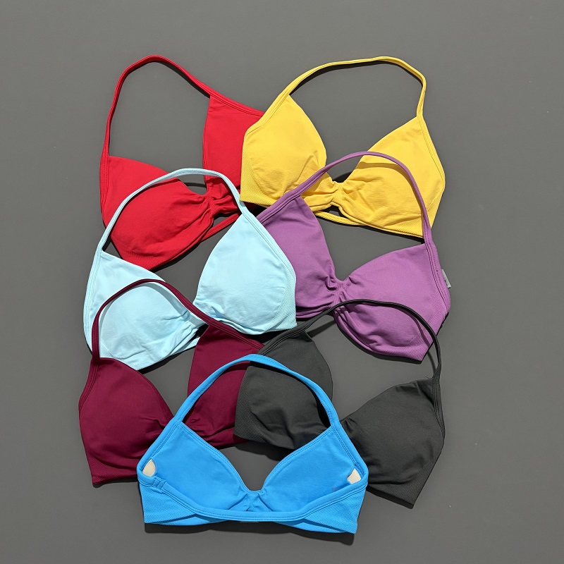 Sports Strappy Bra Yoga Underw - đánh giá và giá Sports Bra Racerback