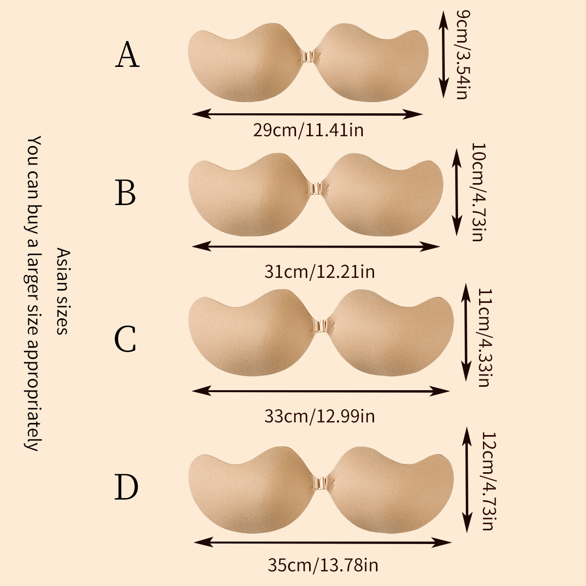 1 Piece Invisible Stick-On Lif - đánh giá và giá Push Up Bra Silicone