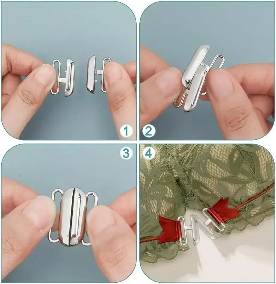 12 Sets 3 Colors Front Closing - đánh giá và giá Nursing Bra Clip