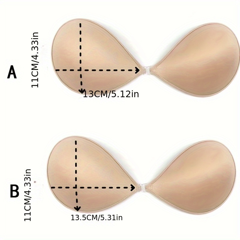 Invisible Push Up Bra Self-Adh - đánh giá và giá Backless Bra Sticky
