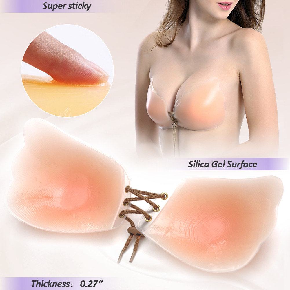WEICHENS Breast Lift Adhesive  - đánh giá và giá Push Up Bra Silicone