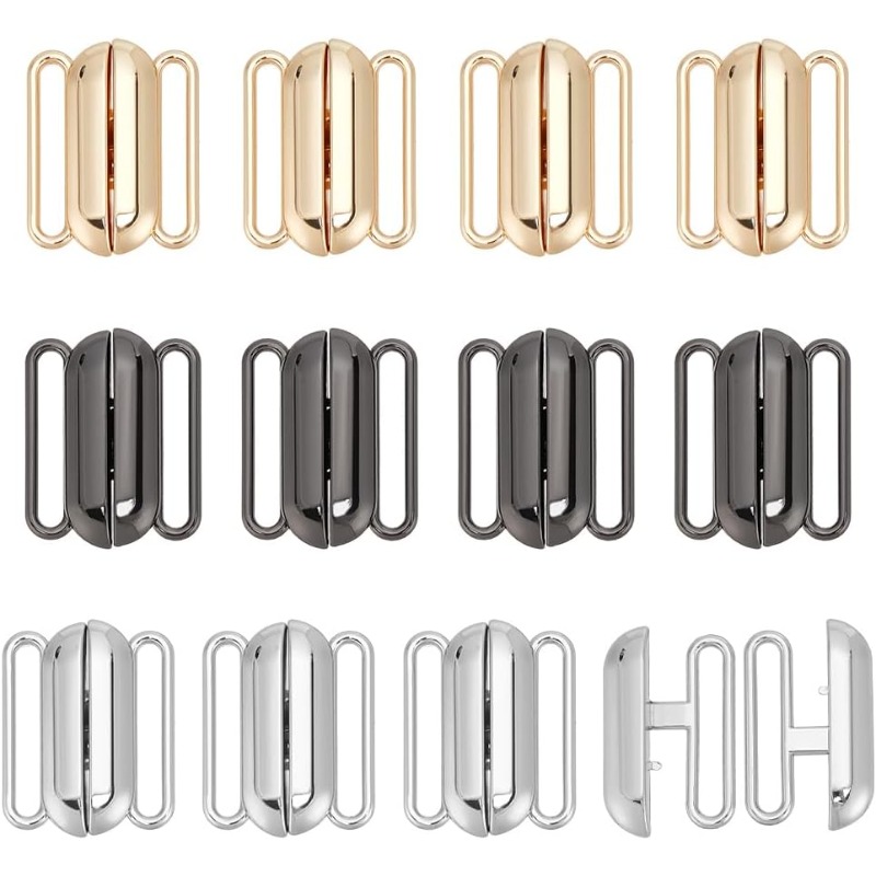 12 Sets 3 Colors Front Closing - đánh giá và giá Nursing Bra Clip