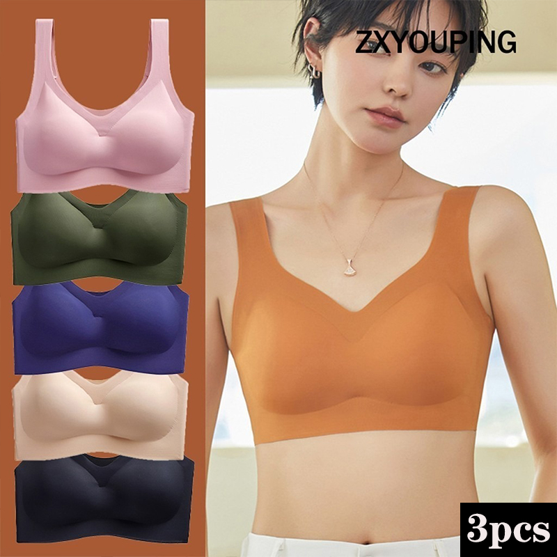 3PCS Sexy Sports Bra Seamless  - đánh giá và giá Cotton Bra Everyday