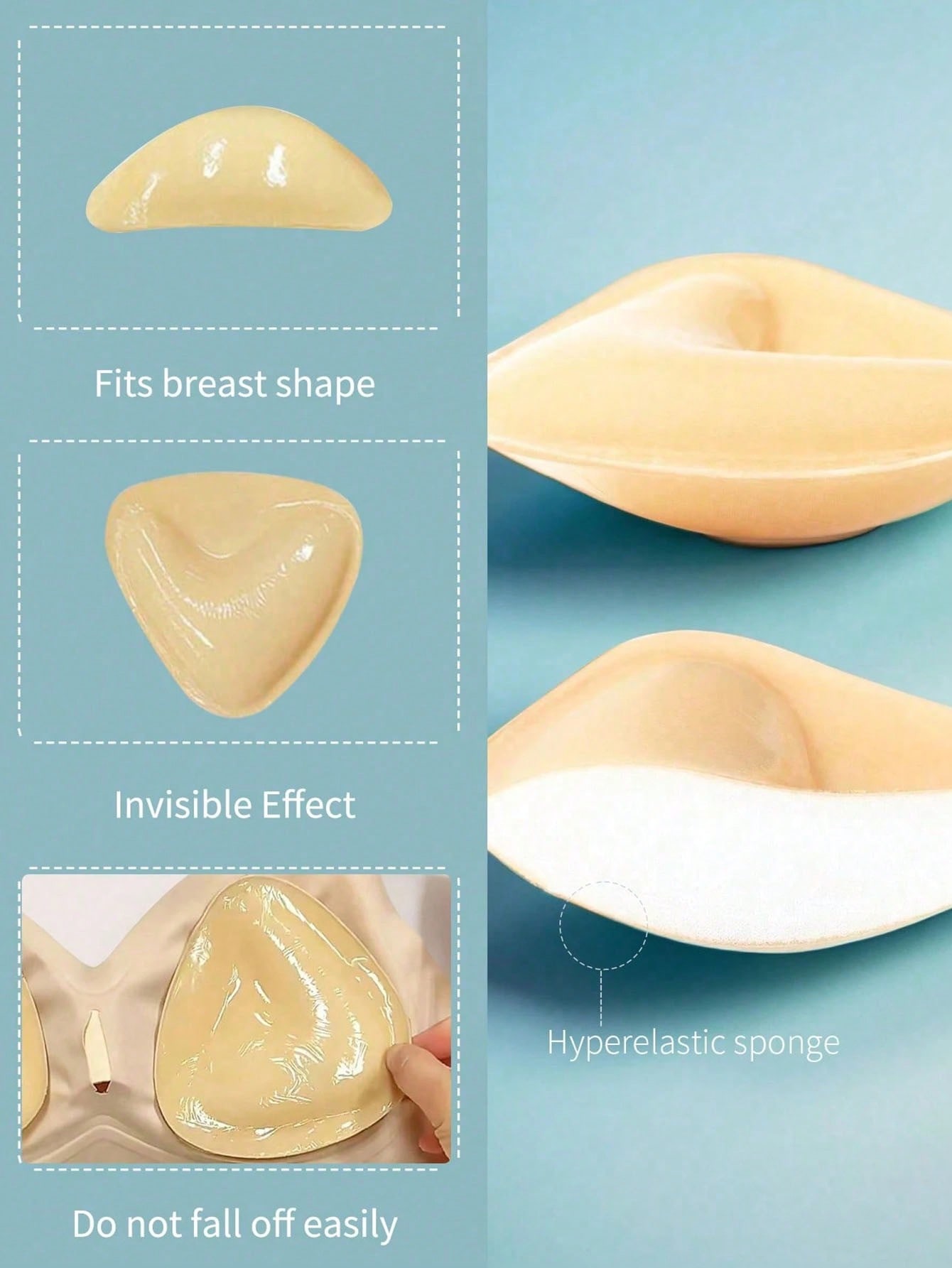 2pcs Reusable Double-Sided Adh - đánh giá và giá Strapless Bra Adhesive