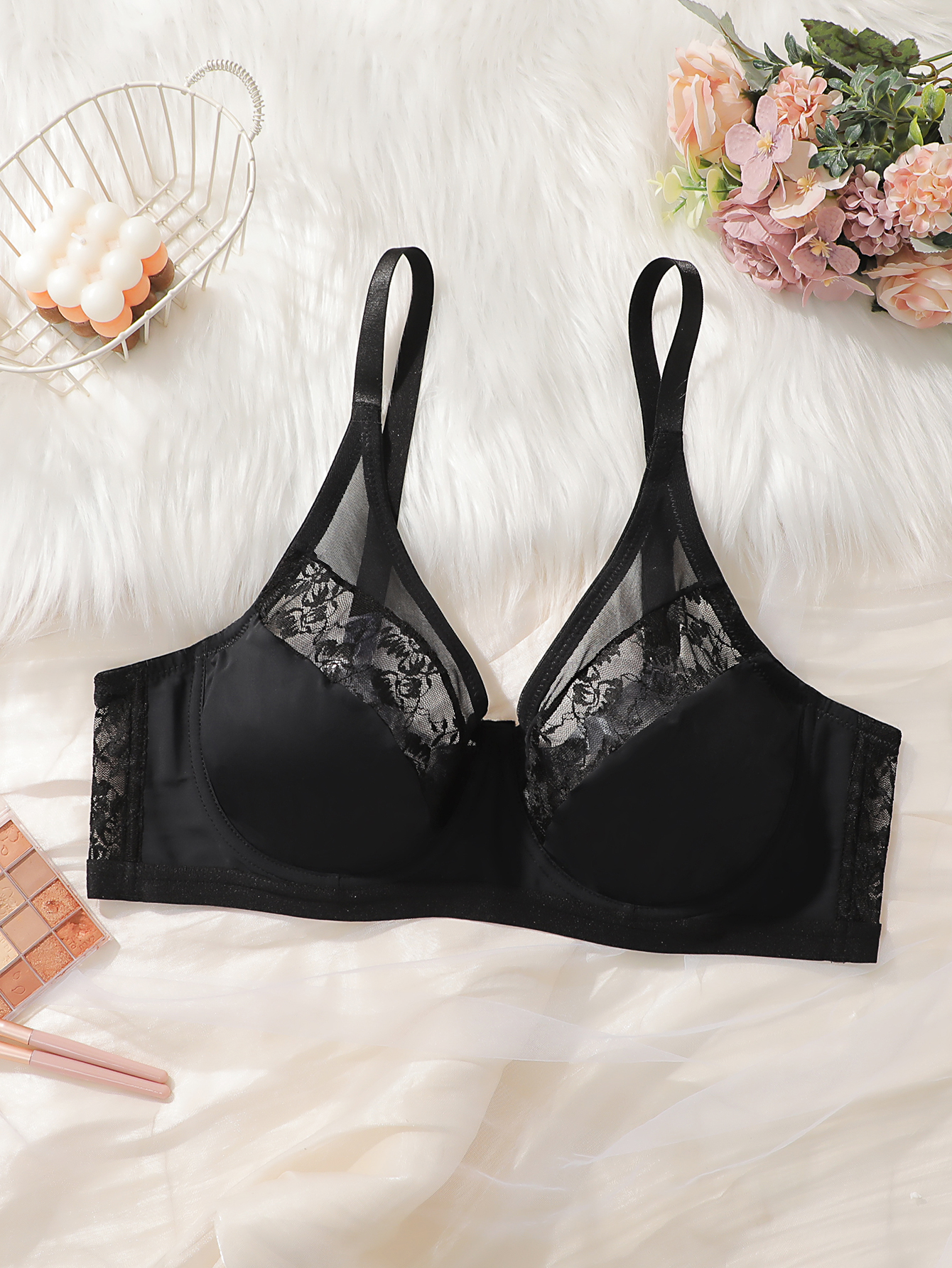 Plus Size Lace Minimizer Bra,  - đánh giá và giá Minimizer Bra Women
