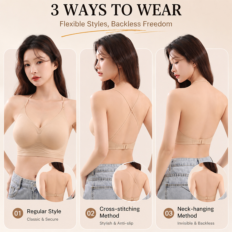 FINETOO Seamless Wave Support  - đánh giá và giá Sleep Bra Bralette