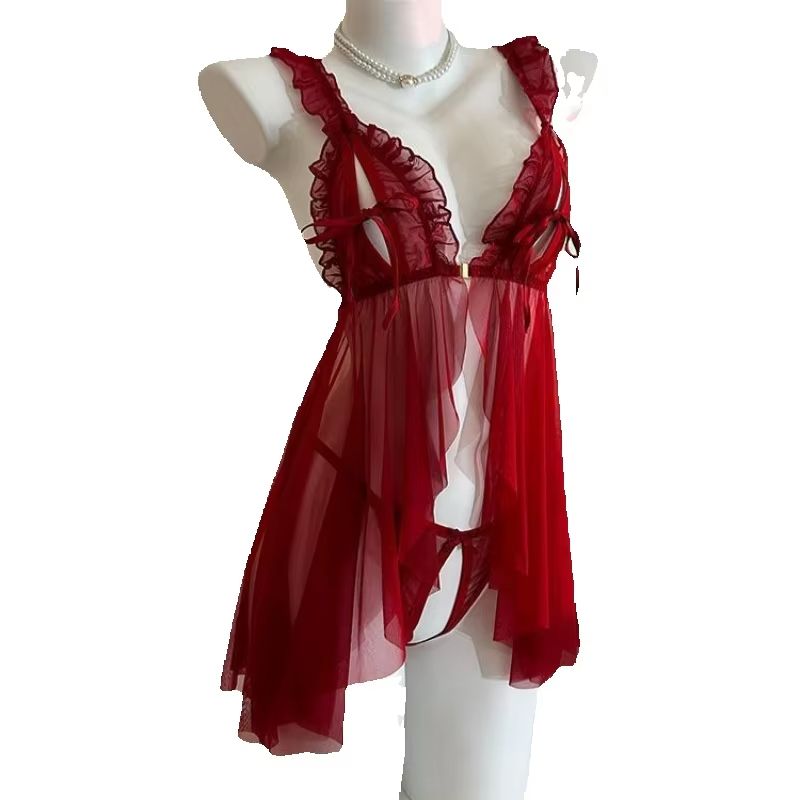Women Pajamas Set Lace Open Br - đánh giá và giá Lace Bralette Set
