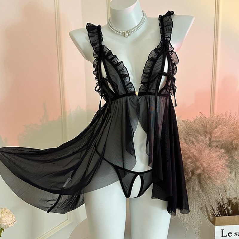 Women Pajamas Set Lace Open Br - đánh giá và giá Lace Bralette Set