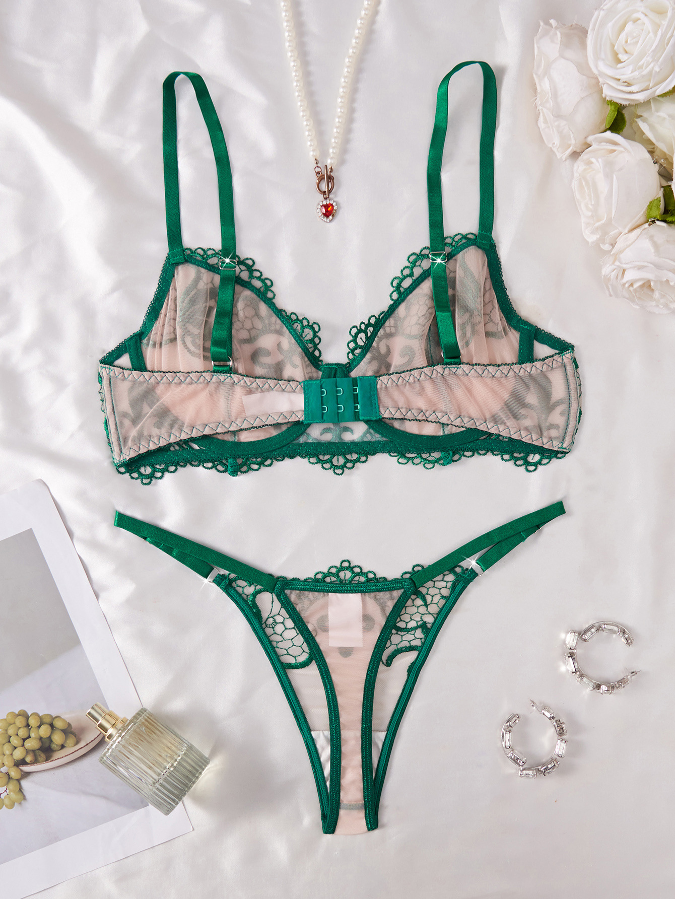 Double Layer Cup Push Up Linge - đánh giá và giá Sheer Mesh Bra