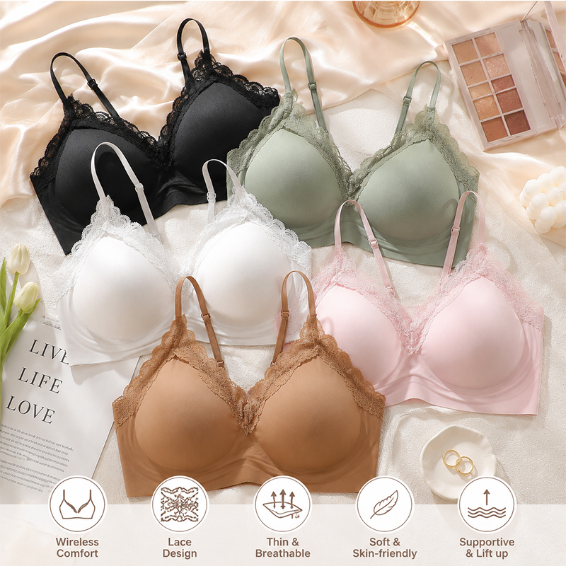 Wire Free Seamless Bralette fo - đánh giá và giá Sleep Bra Bralette