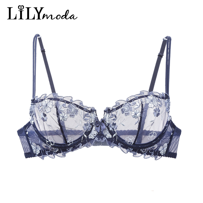 Lilymoda Sexy Siêu Mỏng Trong  - đánh giá và giá Demi Bra Balconette