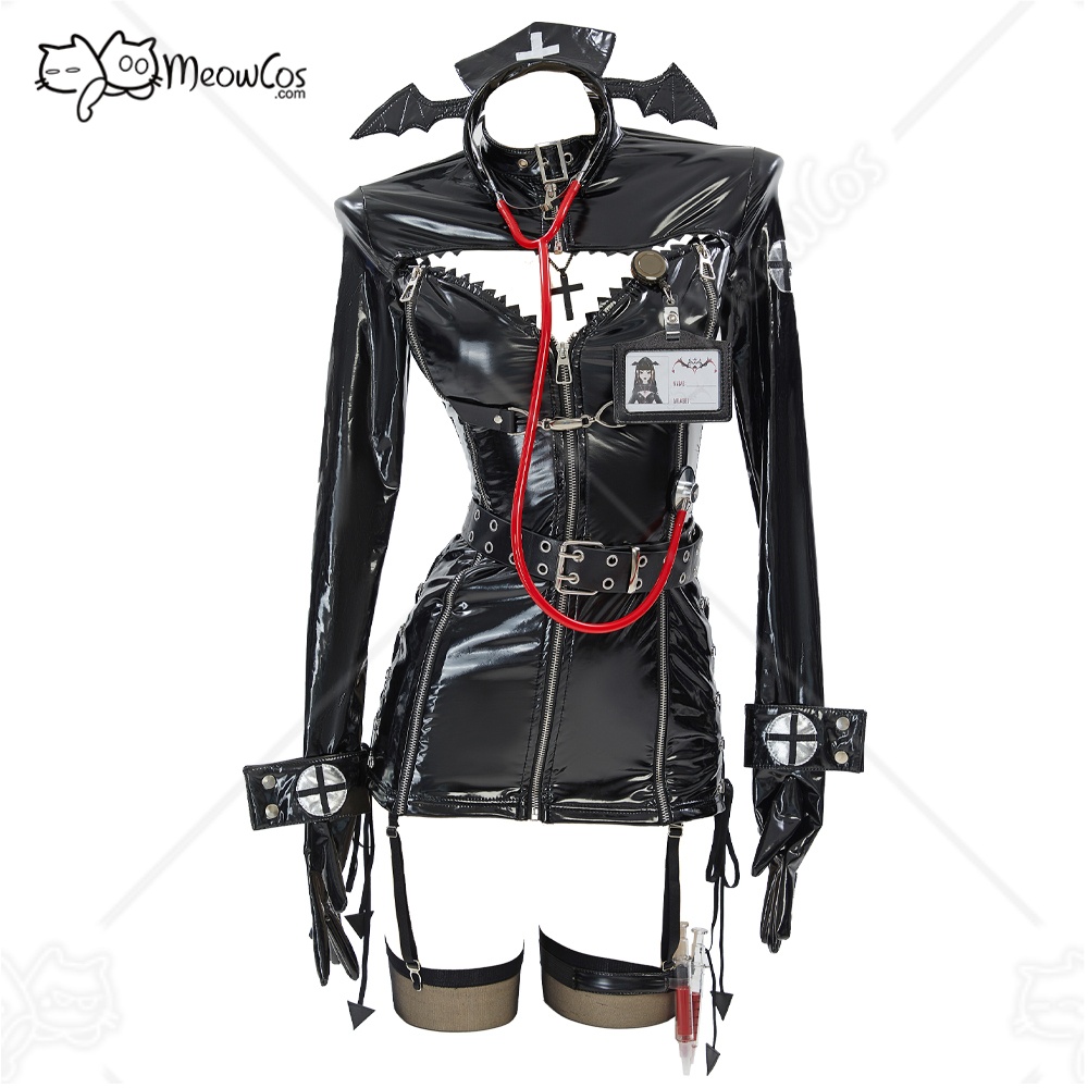MEOWCOS Nurse Cosplay Costume  - đánh giá và giá Nursing Bra Clip