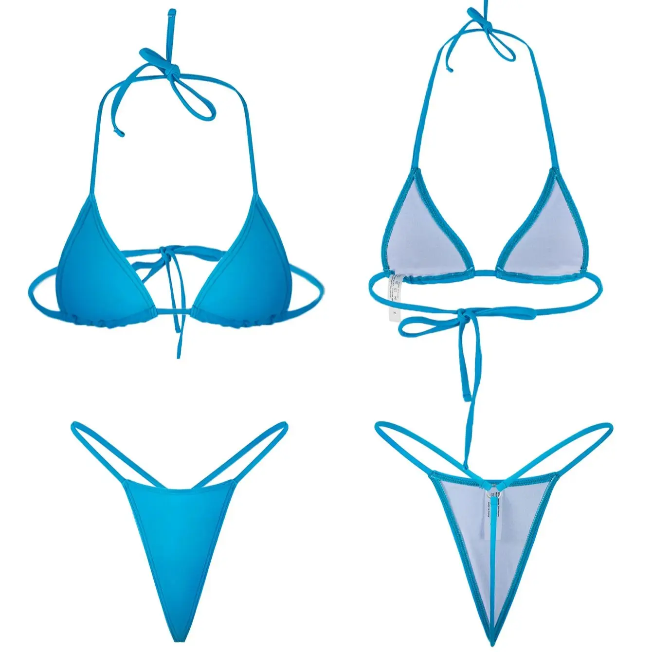 Sexy Female Swimming Suit Tie  - đánh giá và giá Underwire Bra Padded