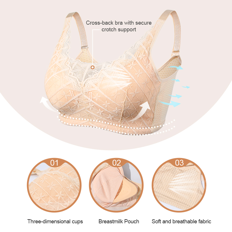 KUCLUT Strong Breathability Ma - đánh giá và giá Mastectomy Bra Pocket