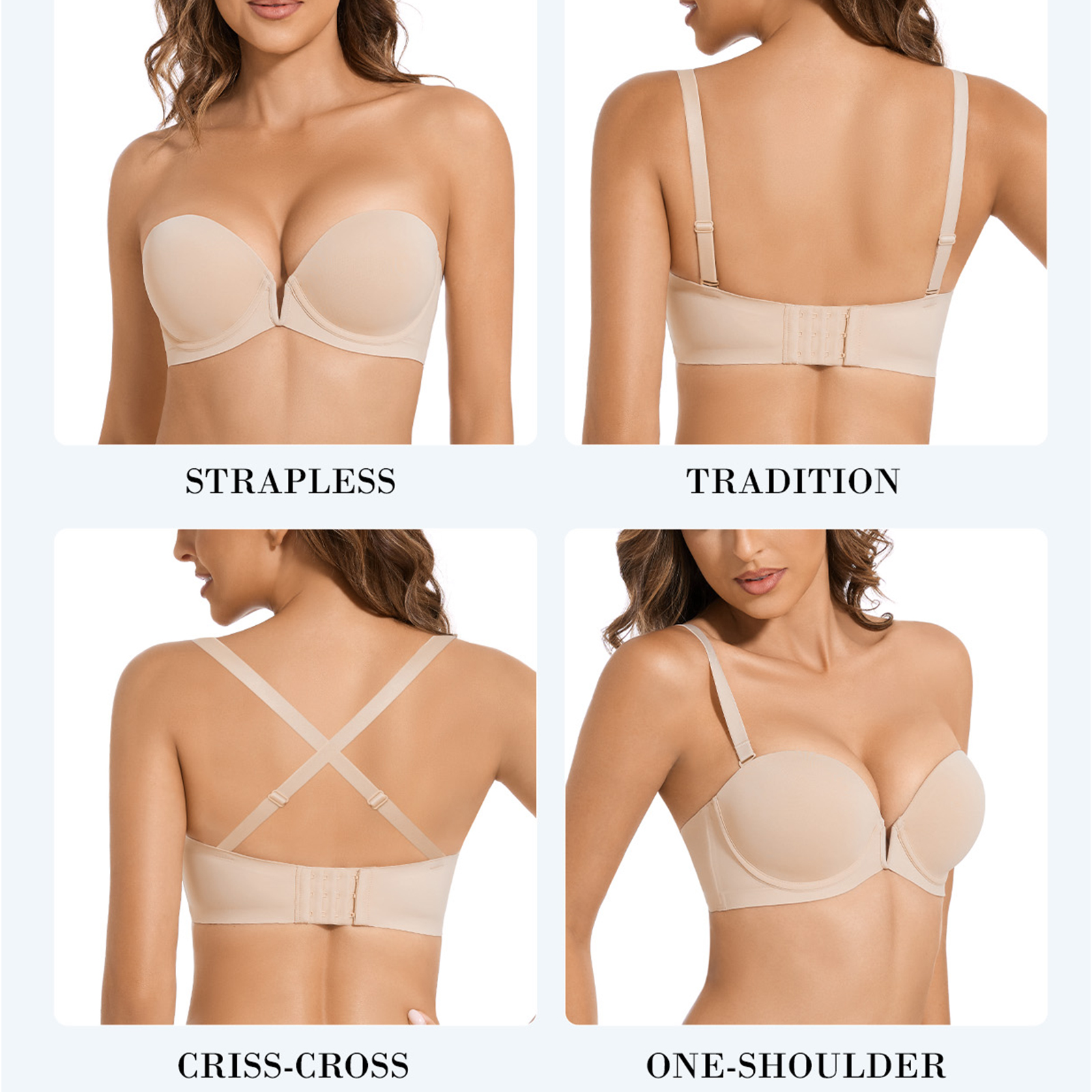 New Bra Push Up Underwire Ultr - đánh giá và giá Convertible Bra Multiway