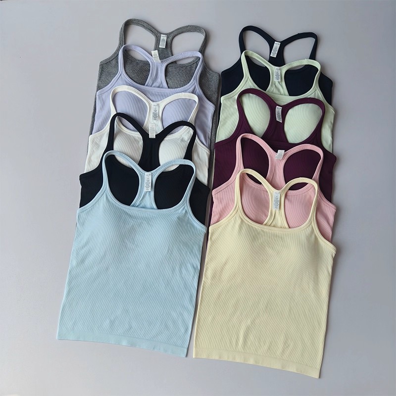 Summer Women's Yoga Camisole S - đánh giá và giá T Shirt Bra Seamless