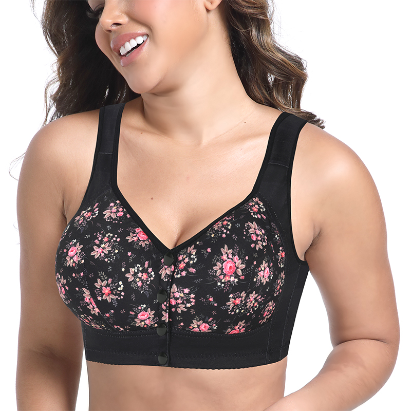 Elegant Wireless Printed Front - đánh giá và giá Wirefree Bra Comfort