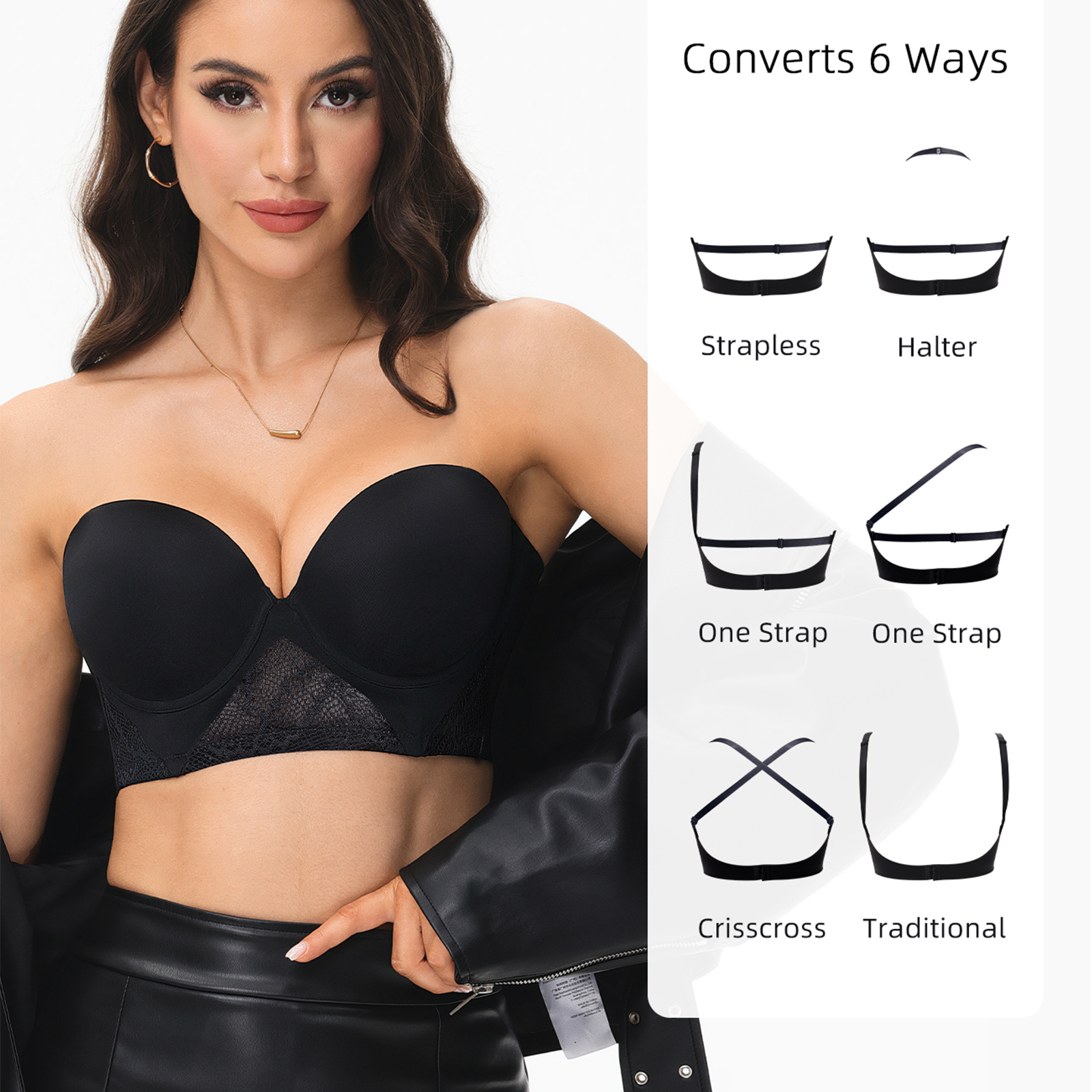 New Women Bras Everyday Sexy T - đánh giá và giá Convertible Bra Multiway