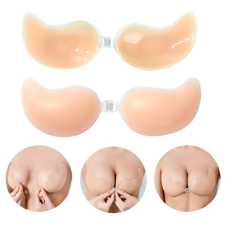 Invisible Sticky Bra and Nippl - đánh giá và giá Backless Bra Sticky