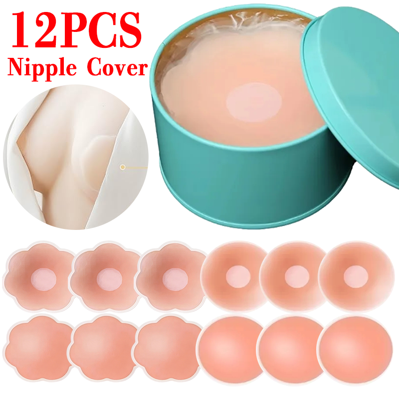 6/12PCS Invisible Self Adhesiv - đánh giá và giá Push Up Bra Silicone