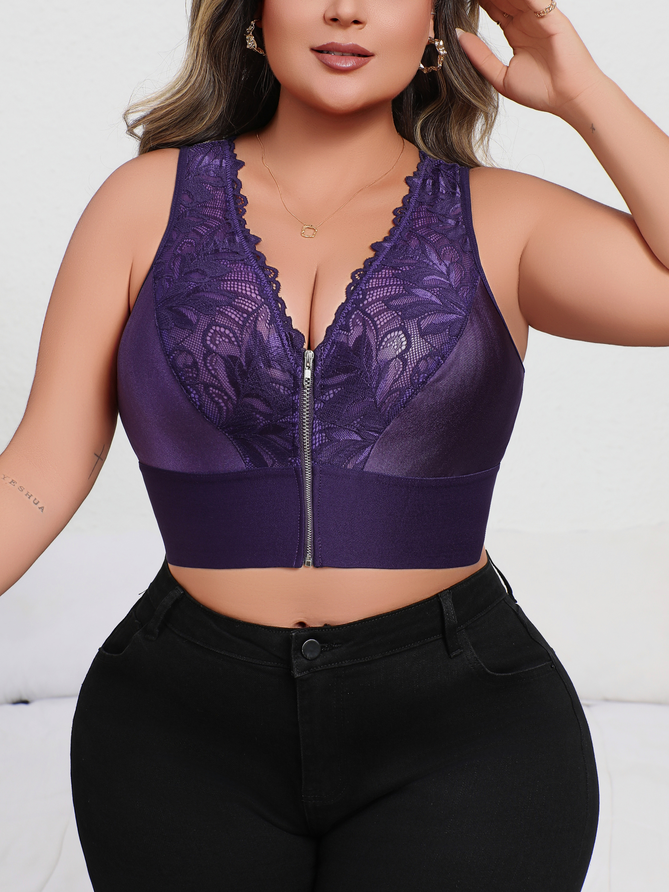 New Arrival Plus Size Sexy Pur - đánh giá và giá Plunge Bra Push Up