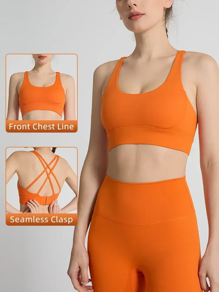 Solid Color Women's Sports Bra - đánh giá và giá Sports Bra Racerback