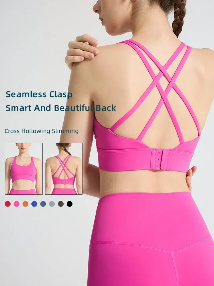Solid Color Women's Sports Bra - đánh giá và giá Sports Bra Racerback