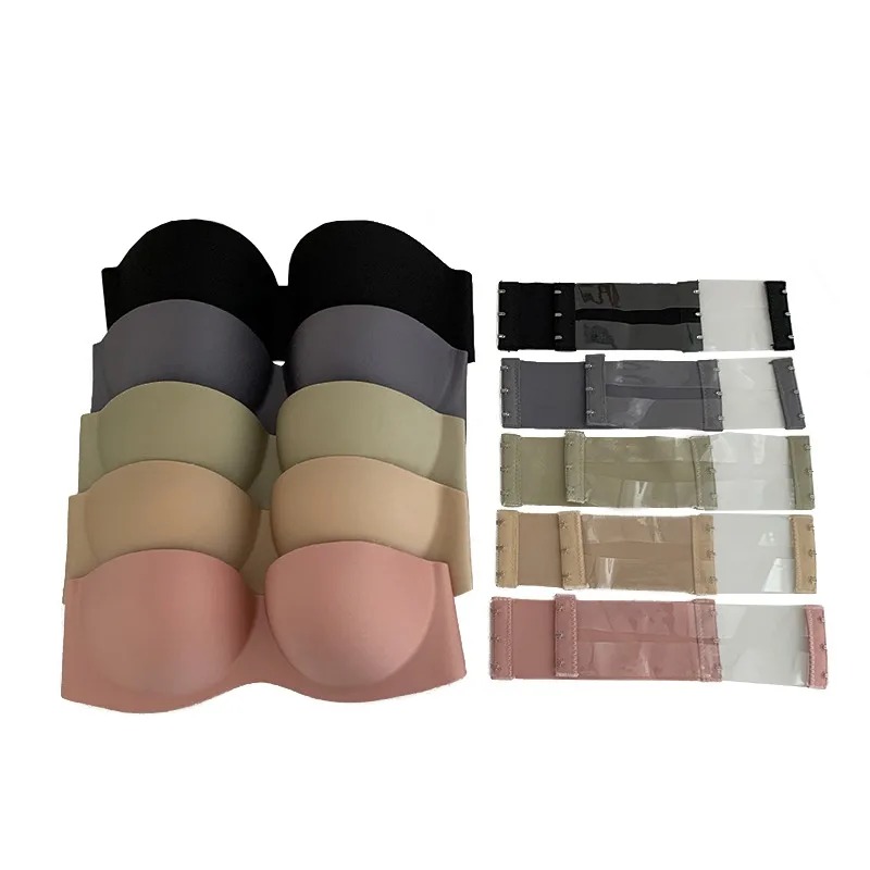 Women's Sexy Strapless Push-Up - đánh giá và giá Full Coverage Bra