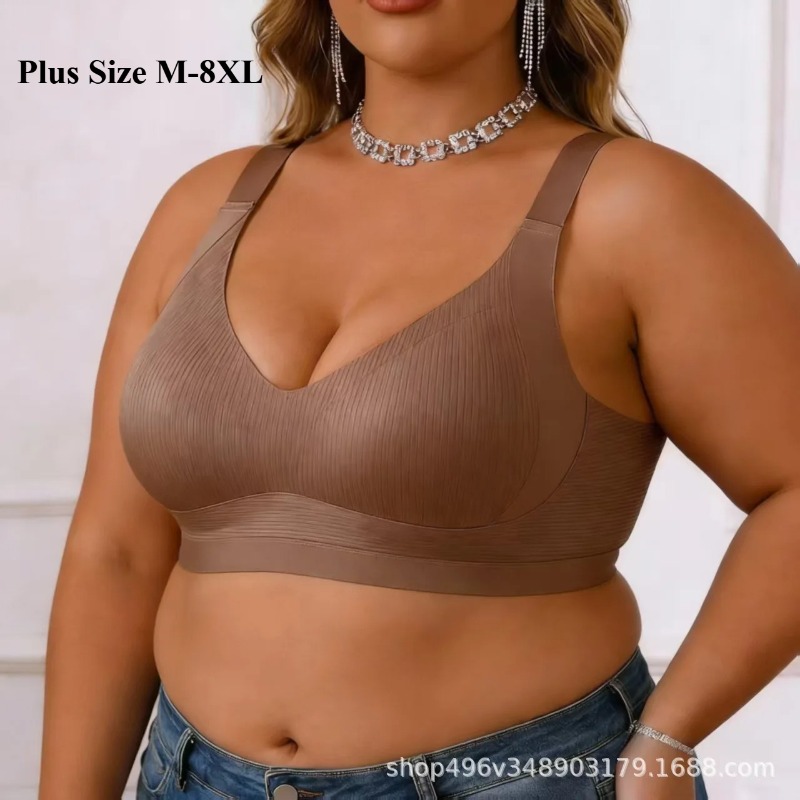 M-8XL PlusSize Women Full Cove - đánh giá và giá Minimizer Bra Women