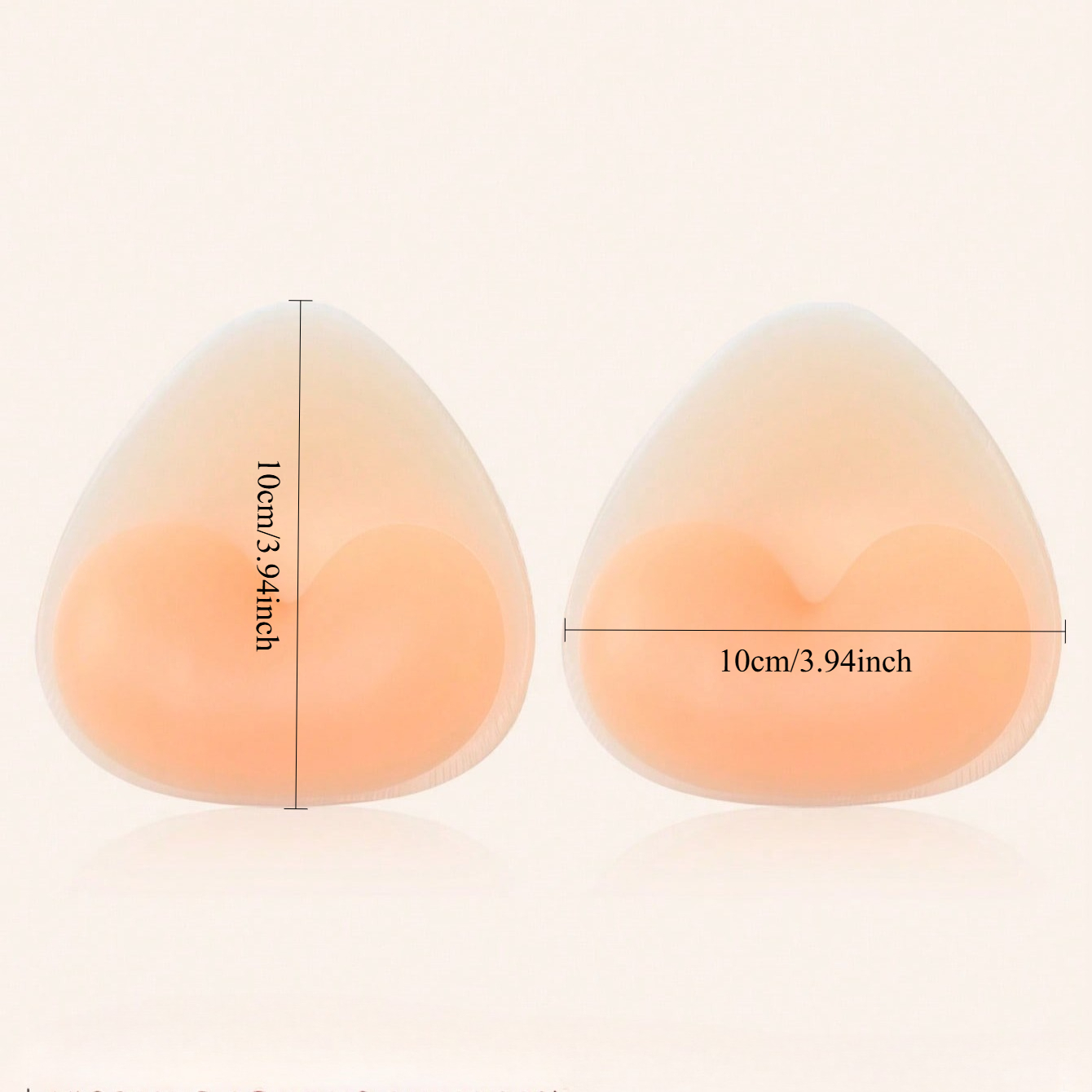 Silicone Bra Inserts, Triangle - đánh giá và giá Push Up Bra Silicone