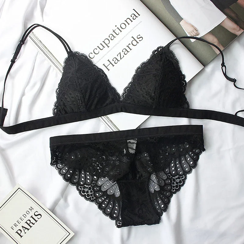 KUCLUTfull lace triangle cup s - đánh giá và giá Sleep Bra Bralette