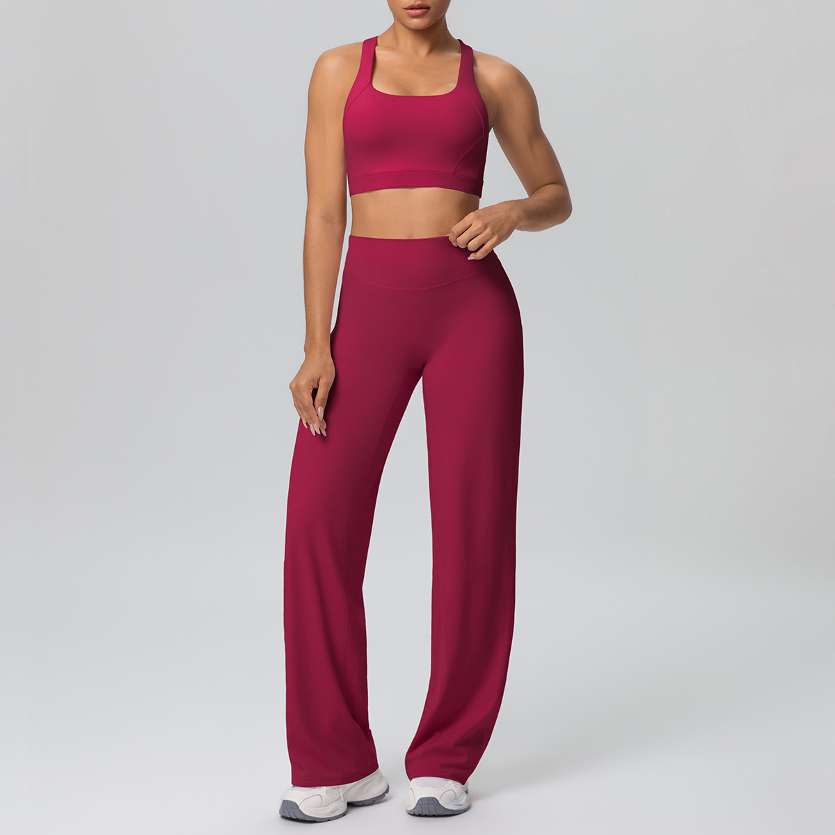 Pad Cross Shoulder Strap Yoga  - đánh giá và giá Sports Bra Racerback